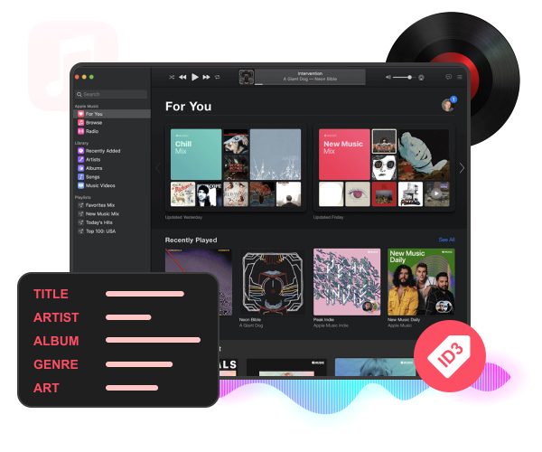 download apple music with id3