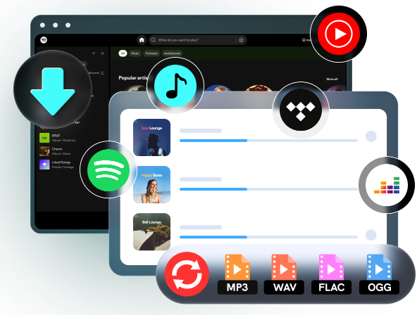 music downloader banner