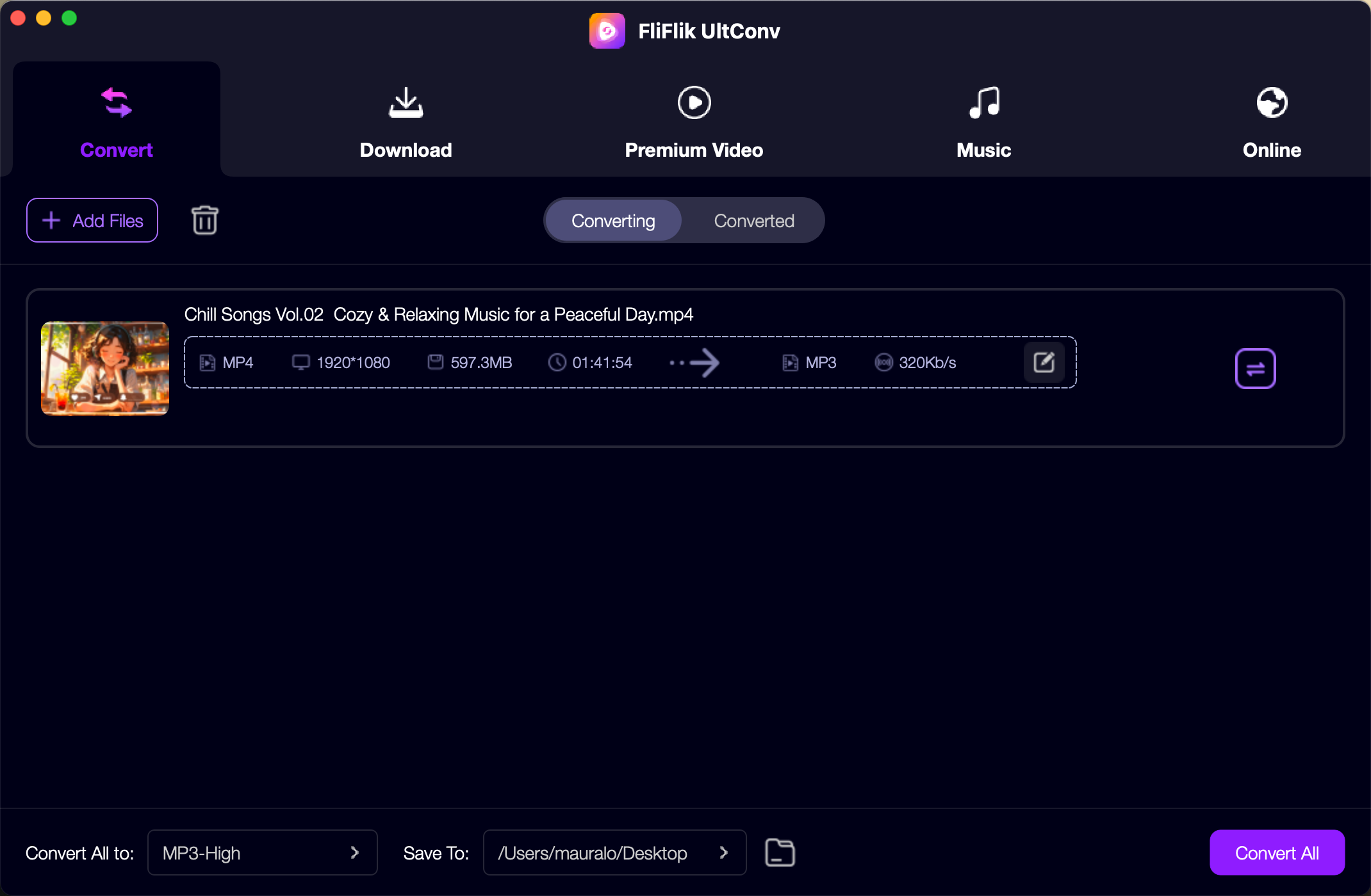 convert online music