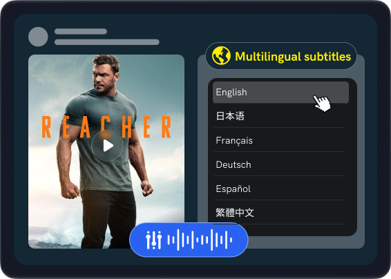 save multilingual audio tracks and subtitles