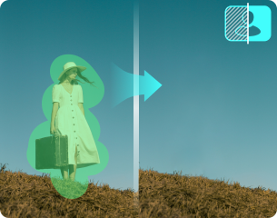 remove people from picture