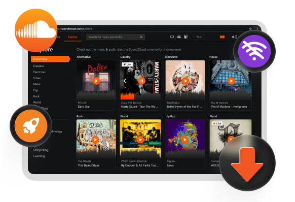 download soundcloud songs offline