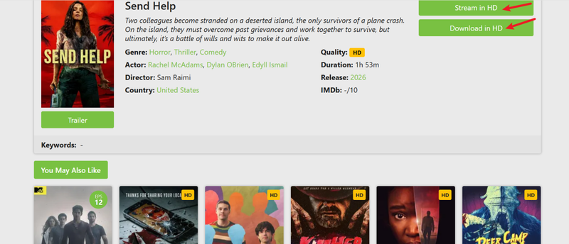 123movies Downloader Download Button