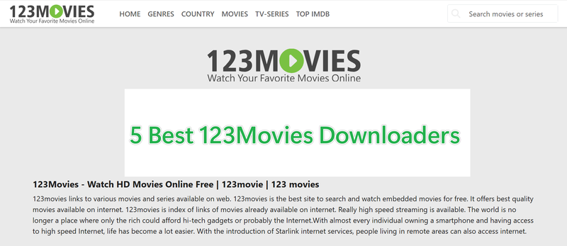 123movies Downloader