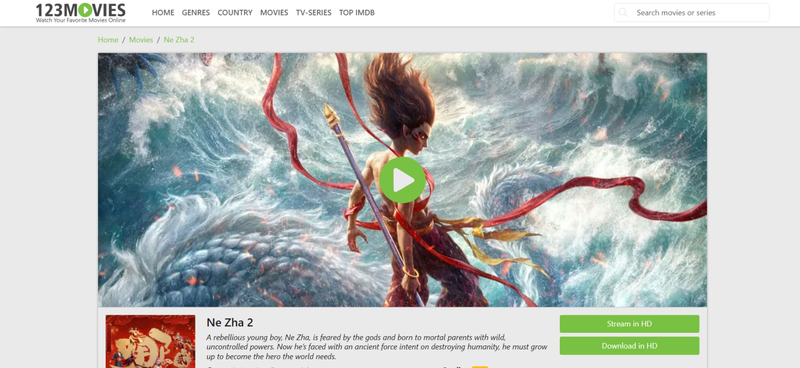 Watch Ne Zha 2 on 123movies