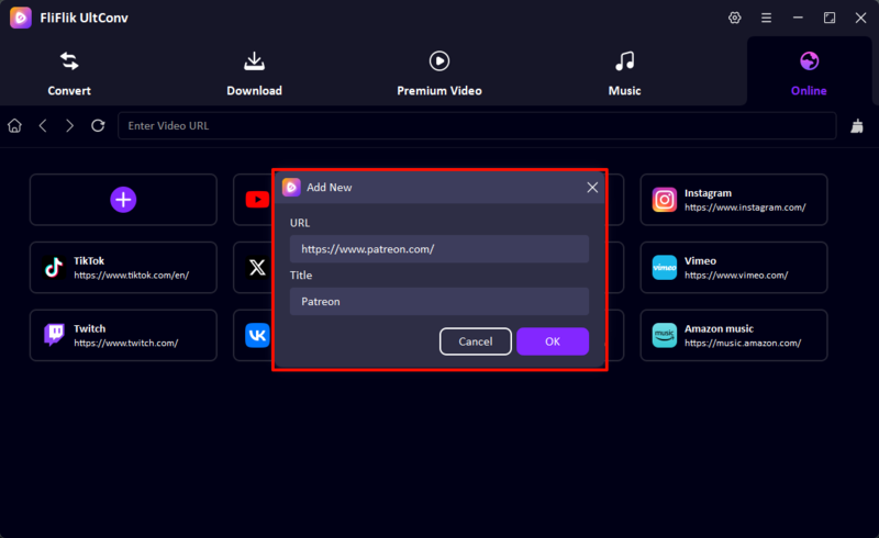 add patreon site to ultconv