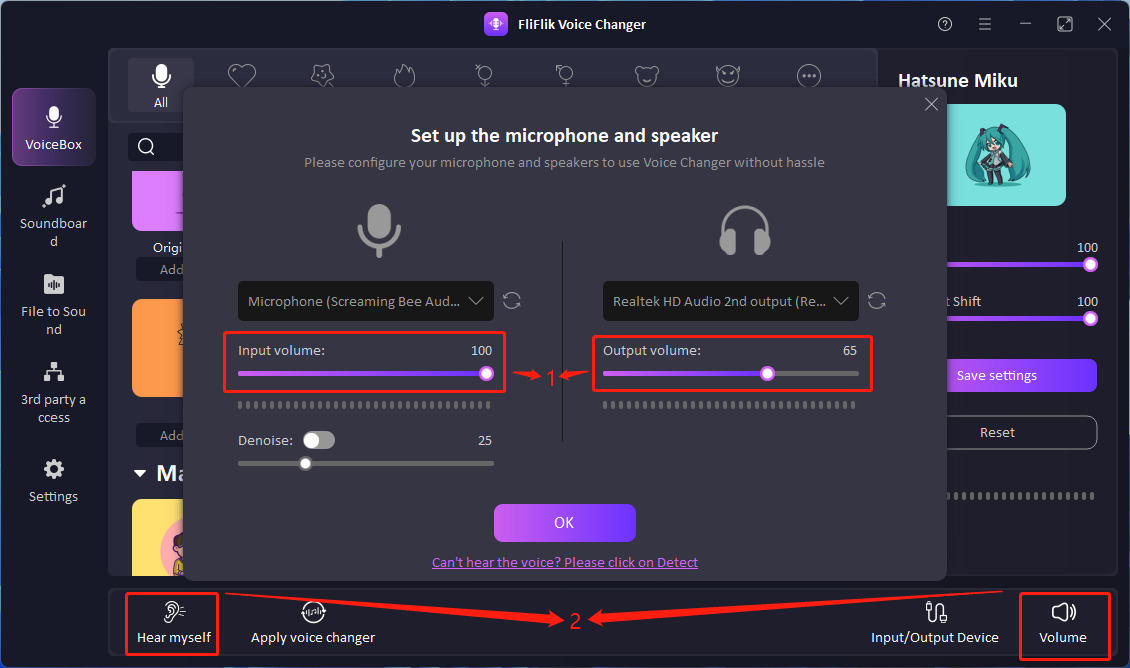 [OFFICIAL]How to Fix FliFlik Voice Changer Can't Hear Voice
