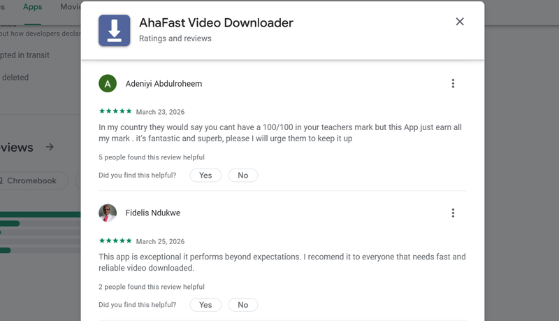 Ahasave Positive Reviews