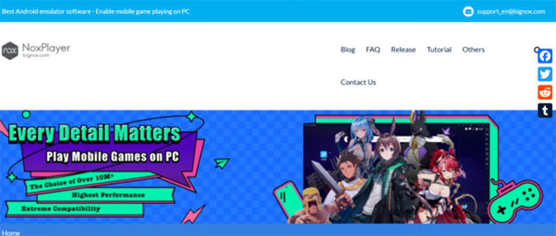 android emulator home screen on laptop