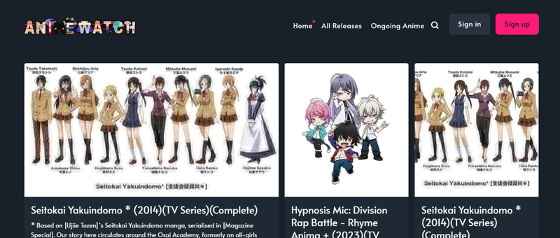 Animewatch Anime Streaming