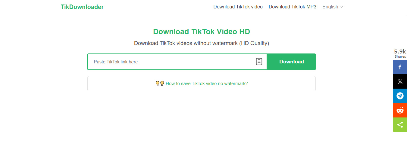 free apps to remove tiktok watermark