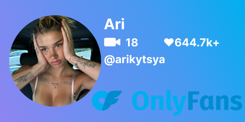 Ari Onlyfans Profile