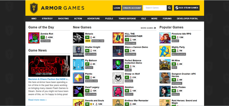 Unblocked Game for School Armorgames