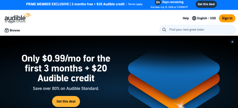 audible audiobooks app library