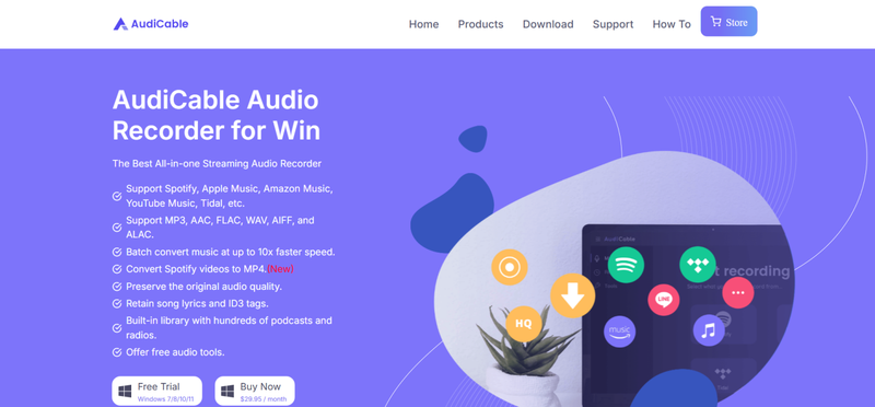 Audicable Qobuz Playlist Converter Interface