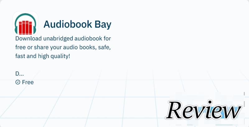 Audiobook Bay Review