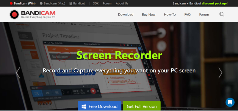 Record Ometv on Windows Bandicam
