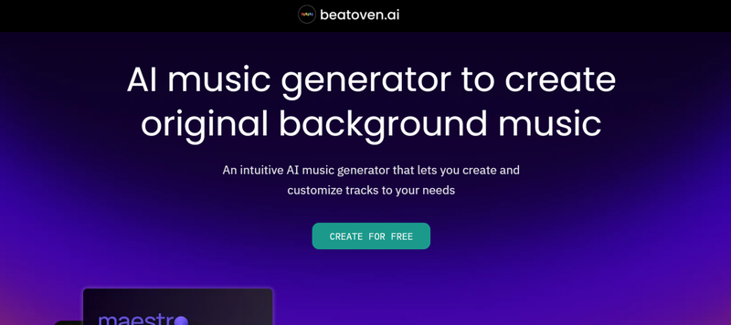 Suno Ai Alternative Beatoven AI