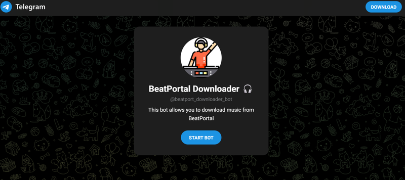 Telegram Beatport Downloader Bot