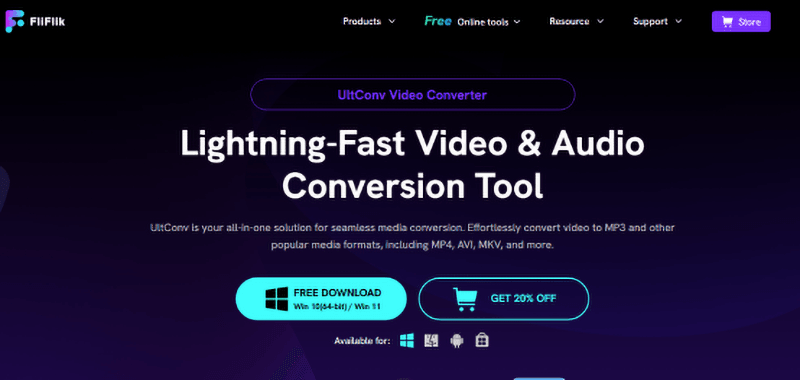 fliflik-ultconv-homepage