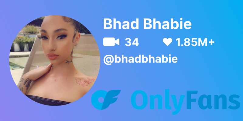 Bhad 온리팬스 프로필