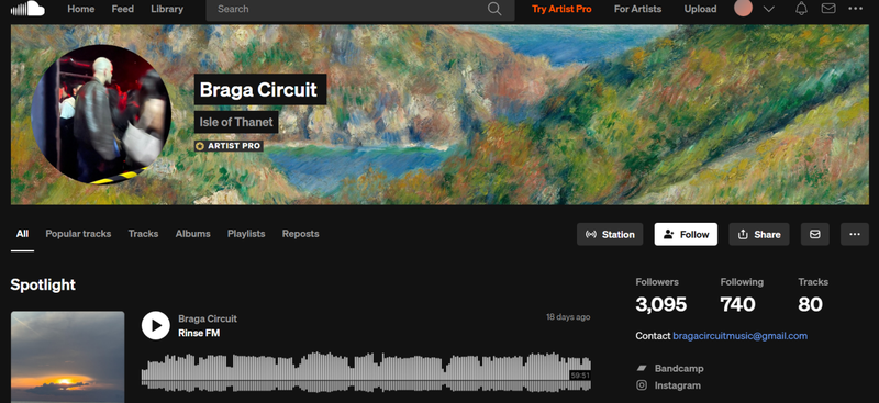 Soundcloud Rapper Braga Circuit