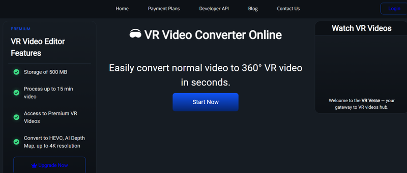 Buildvr Online Vr Video Converter