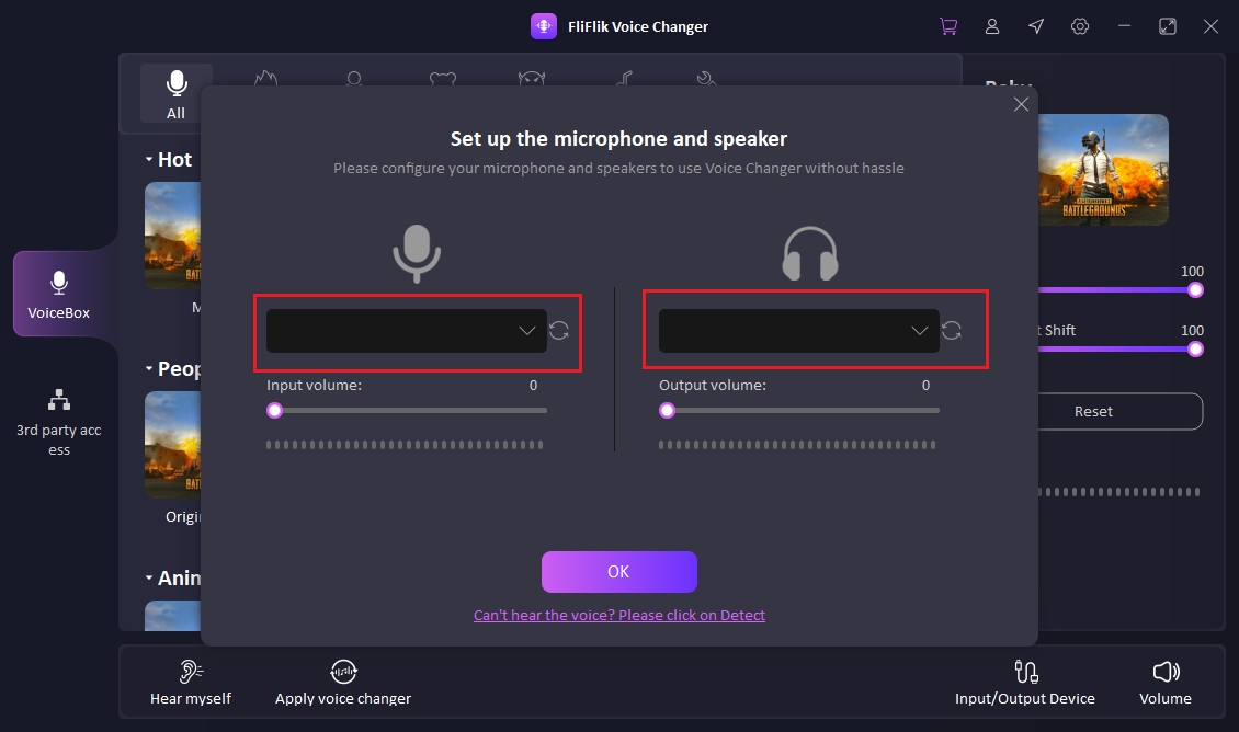 [OFFICIAL]How to Fix FliFlik Voice Changer Can't Hear Voice