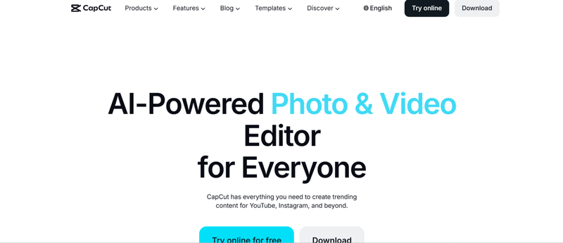Capcut Editing Timeline Interface