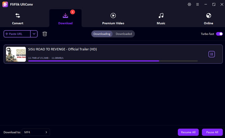 Check Downloaded Prmovies in Fliflik Ultconv