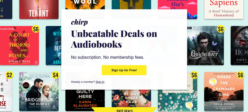 Chirp Audiobooks