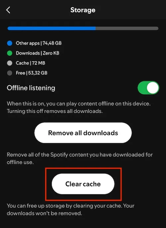 Clar Cache of Spotify