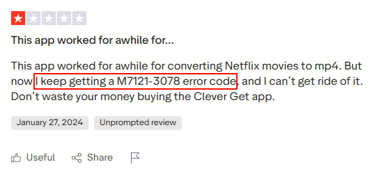 Cleverget Video Downloader Negative Review