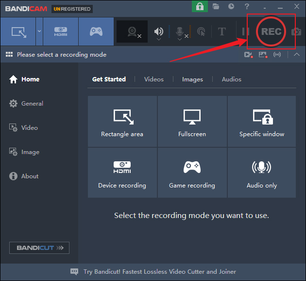 bandicam recording netflix screen windows