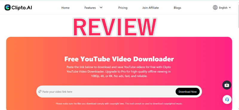 Clipto Youtube Downloader