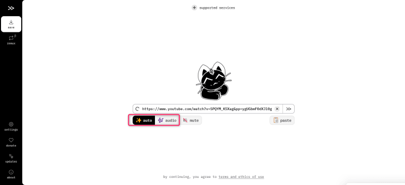 cobalt tools select format