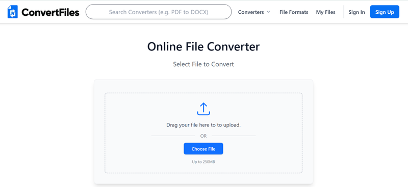 Convertfiles Mp4 to Amv Converter