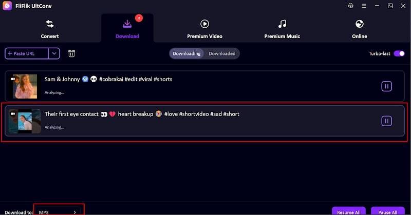 Convert YouTube to MP3
