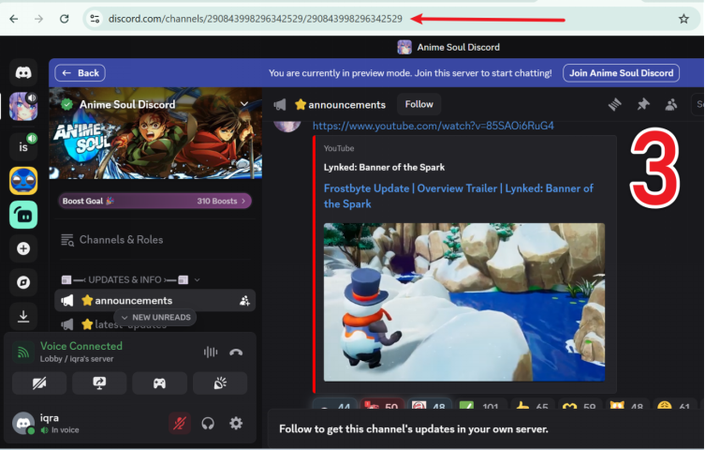 Copy Discord Video Link