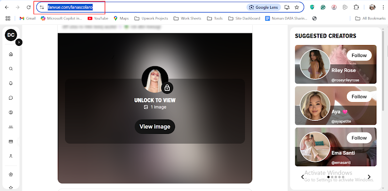 copy fanvue video url