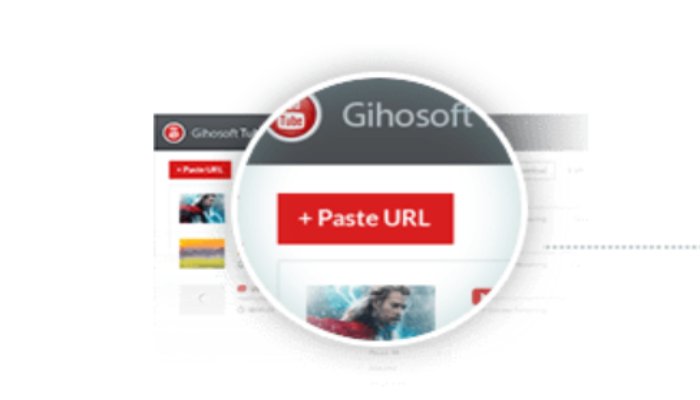 copy youtube link paste url gihosoft