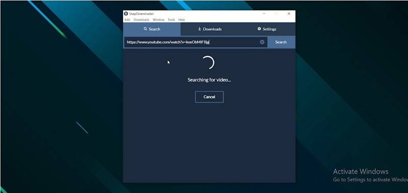 copy youtube playlist url snapdownloader
