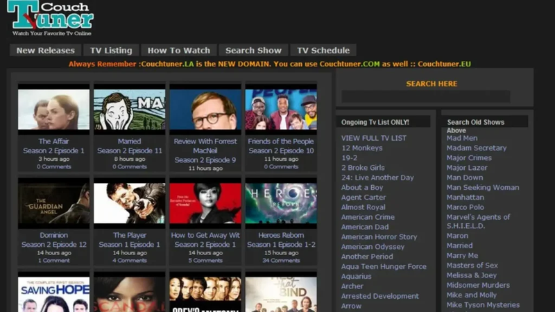 Hurawatch Alternatives Couchtuner