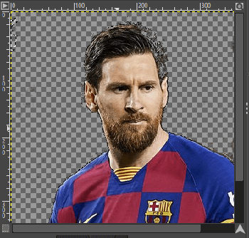 remove background in gimp