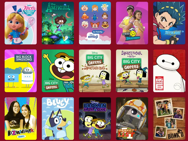 Disney Now Anime Content Streaming