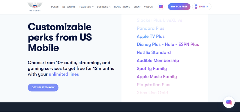 Disney Plus Via Us Mobile Unlimited Plan