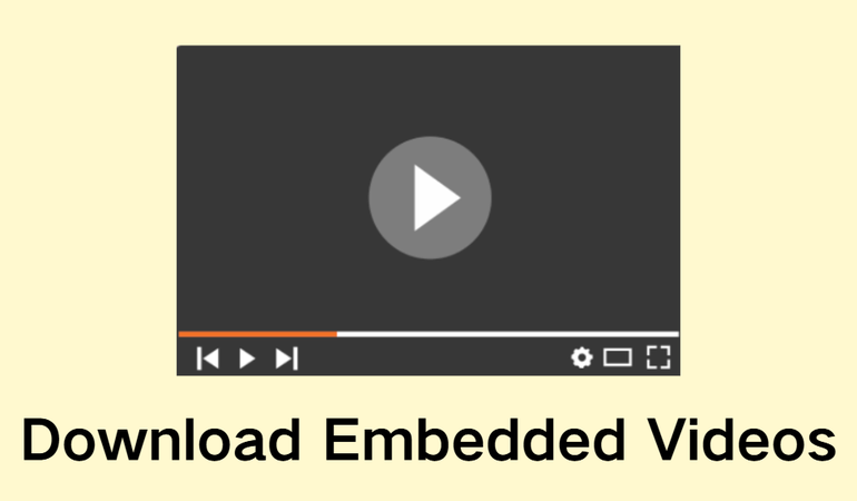 Download an Embedded Video