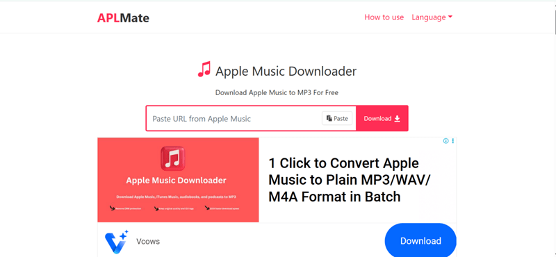 Download Apple Music with Aplmate Online