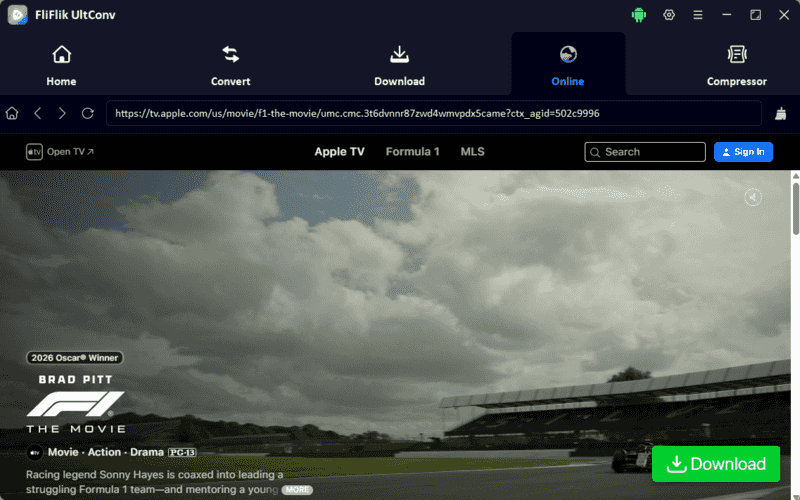 download apple tv plus movie with fliflik ultconv