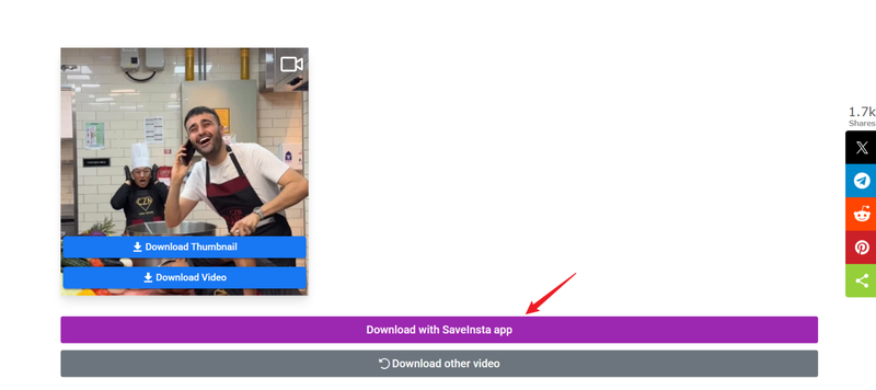 Download Audio with Saveinstaapp
